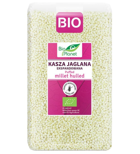 BIO PLANET Kasza jaglana ekspandowana bezglutenowa BIO 150g