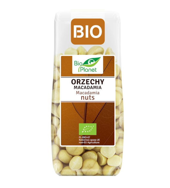 BIO PLANET Orzechy macadamia BIO 75g