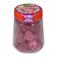 Landrynki owoce lasu ze stewią bez dodatku cukru 160g AKA