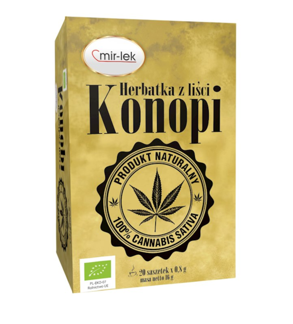 Herbatka z Konopi BIO 20*0,8g MIR-LEK