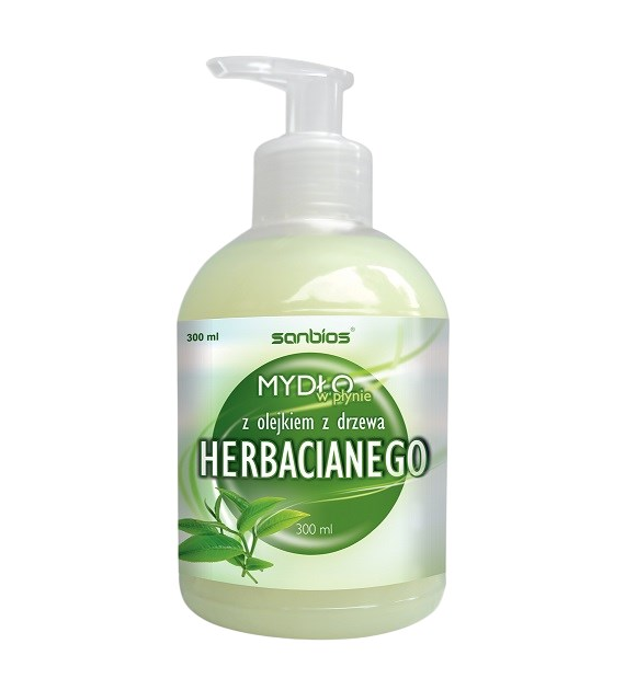 SANBIOS Mydło w płynie z olejkiem z drzewa herbacianego 300ml