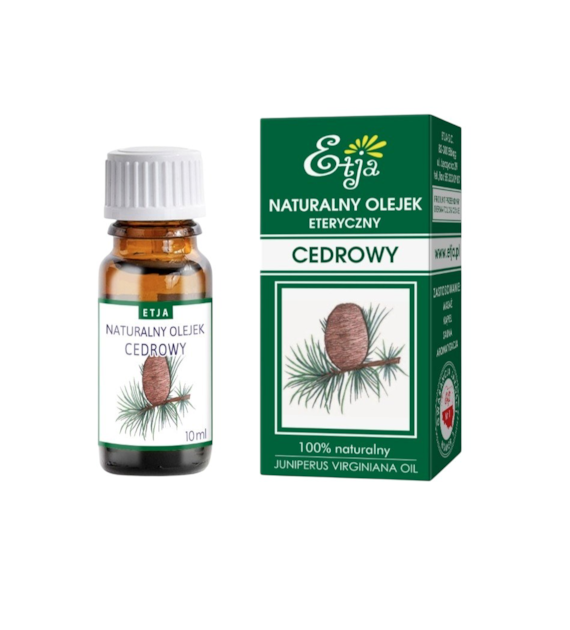 ETJA Olejek eteryczny naturalny - Cedrowy 10ml