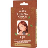 VENITA henna proszek nr 8 rubin 25g - ziołowa odżywka koloryzująca