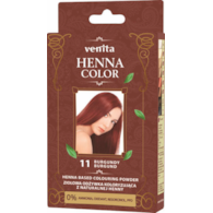 VENITA henna proszek nr 11 burgund 25g - ziołowa odżywka koloryzująca