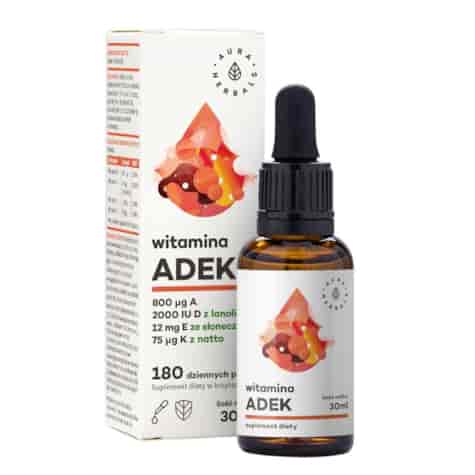 AURA HERBALS Witamina ADEK - krople 30ml
