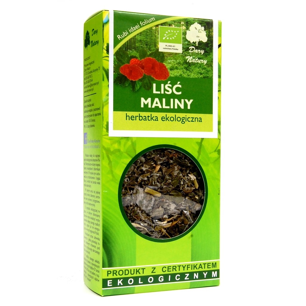 Malina liść BIO 25g DARY NATURY