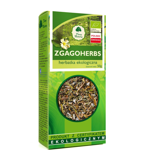 Herbatka Zgagoherbs BIO 50g DARY NATURY