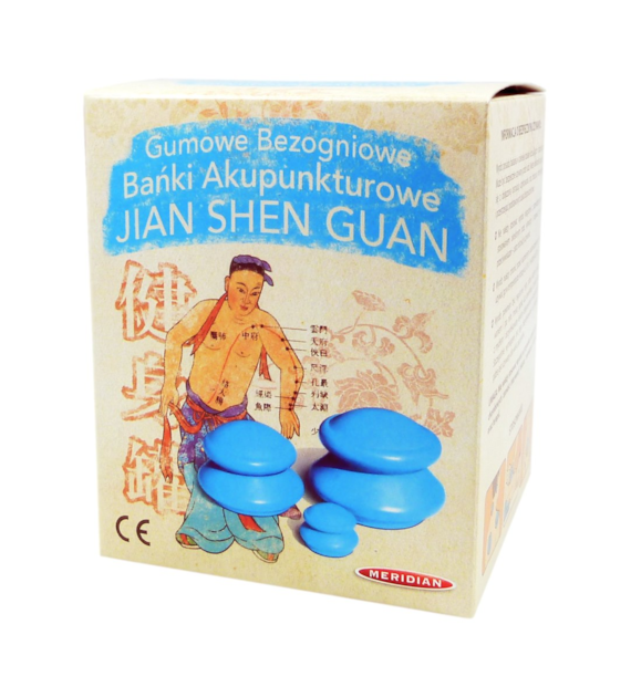 Bańki gumowe bezogniowe 4szt MERIDIAN