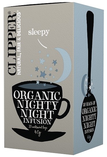 CLIPPER Herbatka Nighty Night z rumiankiem i melisą BIO 20*2g