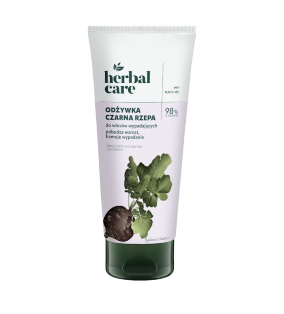 HERBAL CARE Odżywka CZARNA RZEPA do włosów wypadających tuba 200ml FARMONA