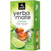 YERBA MATE z limonką herbatka 20*1,5g ASTRA