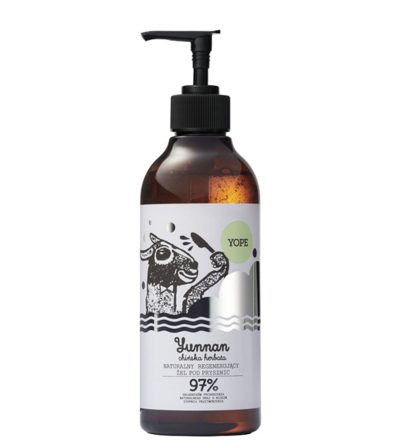 YOPE Żel pod prysznic naturalny Yunnan 400ml