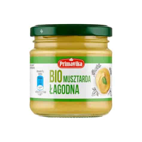 PRIMAVIKA Musztarda łagodna BIO 170g