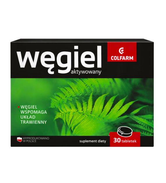 COLFARM Węgiel aktywowany 30 tabl.