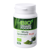 BIO Młody jęczmień PLUS 150g BIO ORGANIC FOODS (jęczmień, lucerna, pszenica, owies, kamut)