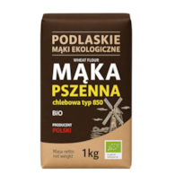 Mąka pszenna chlebowa typ 850 BIO 1kg BIOLIFE - PODLASKIE EKOLOGICZNE