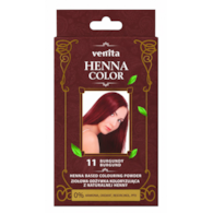 VENITA henna proszek nr 11 burgund 25g - ziołowa odżywka koloryzująca