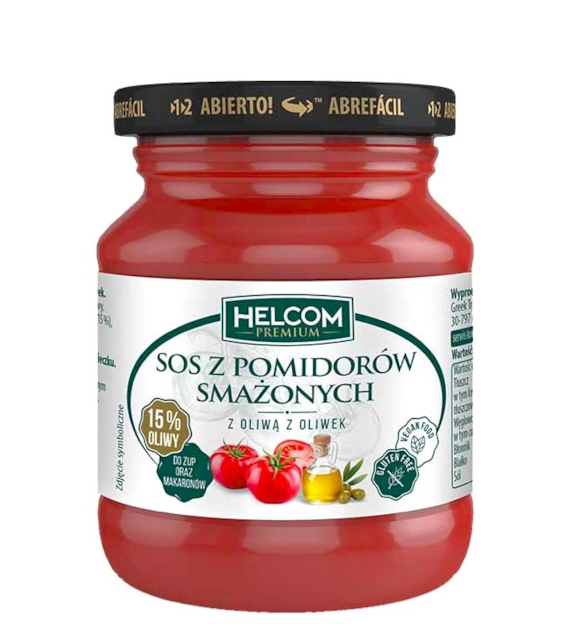 HELCOM Sos z pomidorów smażonych z oliwą z oliwek 314ml