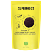 SUPERFOODS Jagody Acai liofilizowane sproszkowane BIO 100g BIO PLANET
