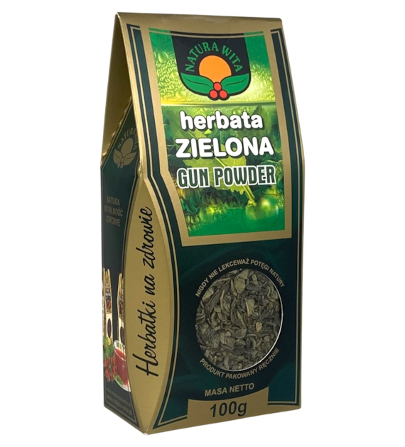 NATURA-WITA Herbata zielona Gun Powder 100g