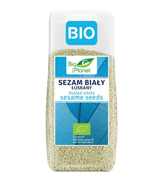 BIO PLANET Sezam łuskany BIO 200g