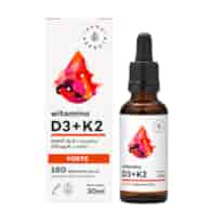 AURA HERBALS Witamina D3 4000 IU + K2 Forte - krople 30ml
