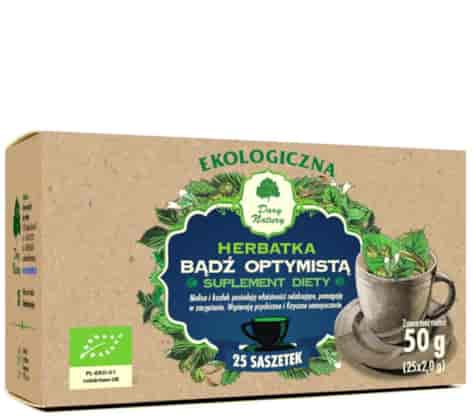 Herbatka Bądź optymistą fix BIO 25*2g DARY NATURY