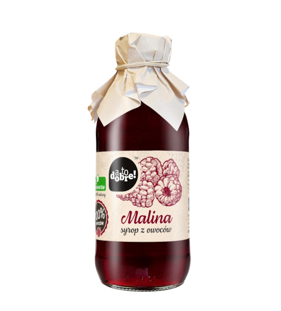 atodobre! Malina syrop 66% soku 330ml