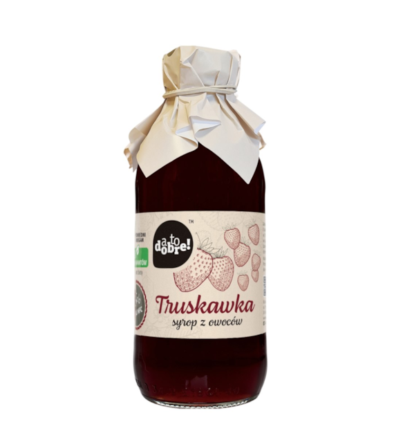 atodobre! Truskawka syrop 66% soku 330ml