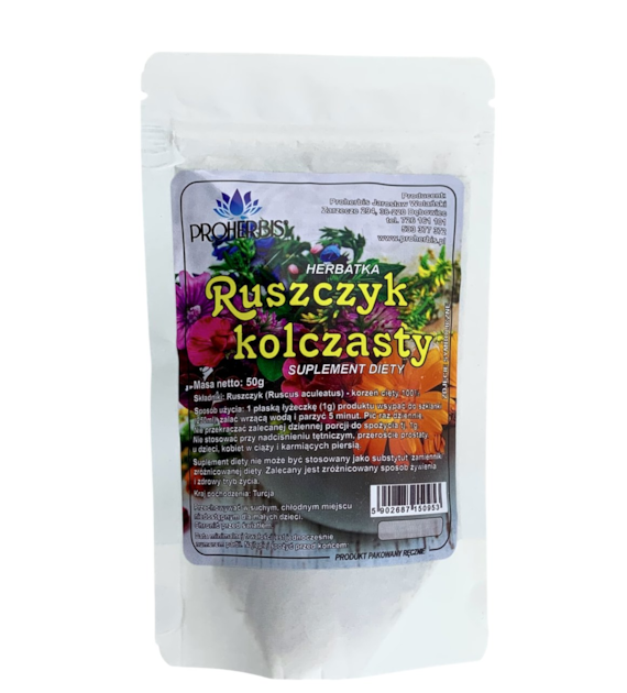 PROHERBIS Ruszczyk kolczasty - korzeń cięty 50g