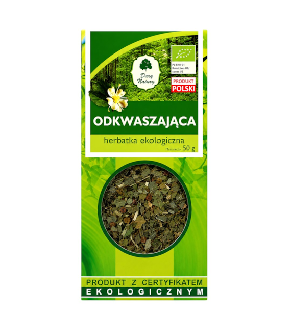 Herbatka Odkwaszająca BIO 50g DARY NATURY