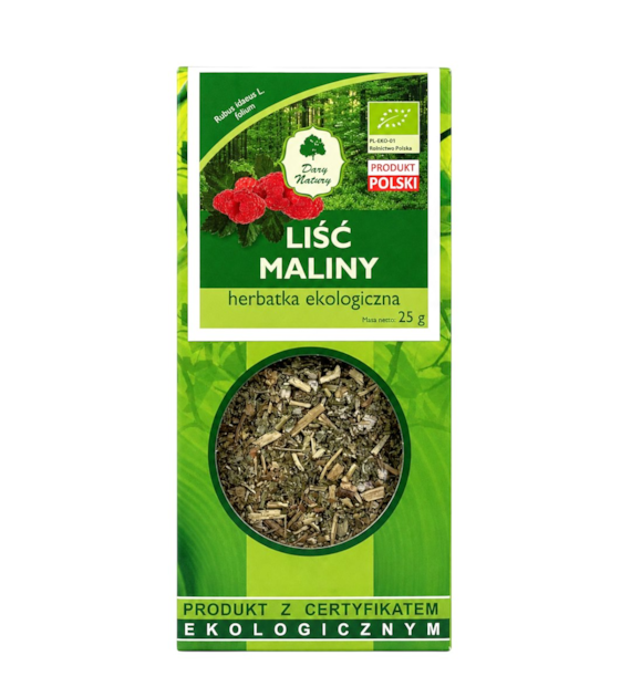 Malina liść BIO 25g DARY NATURY
