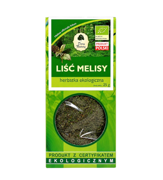 Melisa liść BIO 25g DARY NATURY