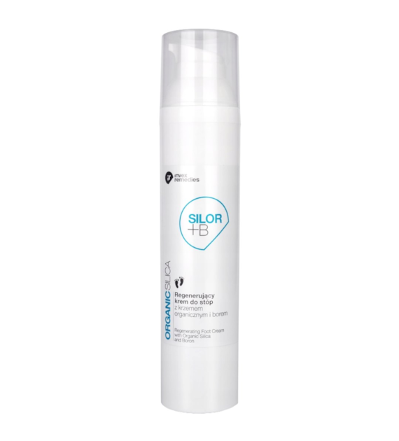 Regenerujący krem do stóp z krzemem organicznym SILOR 100ml INVEX REMEDIES