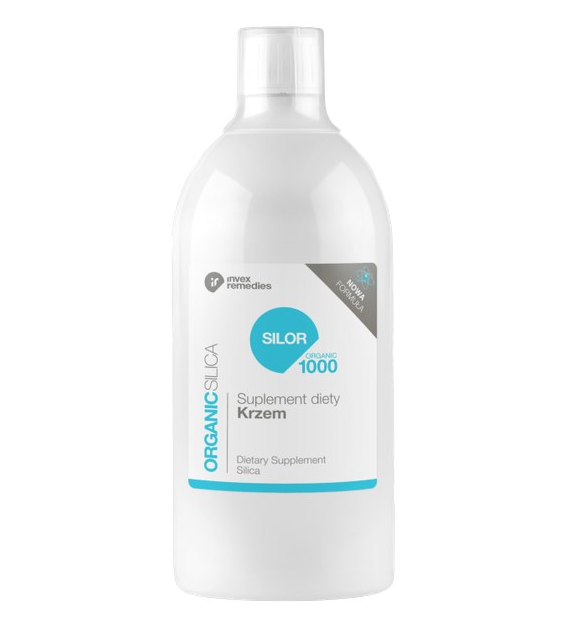 SILOR ORGANIC 1000 krzem 1000 ml INVEX REMEDIES