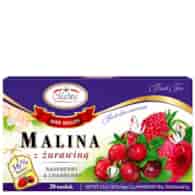 Herbatka malina + żurawina 20*2g MALWA