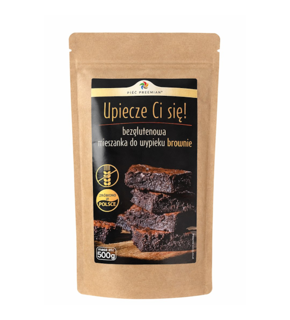 PIĘĆ PRZEMIAN Mieszanka do wypieku brownie bezglutenowa 500g