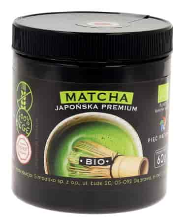 PIĘĆ PRZEMIAN Matcha Japońska premium BIO 60g