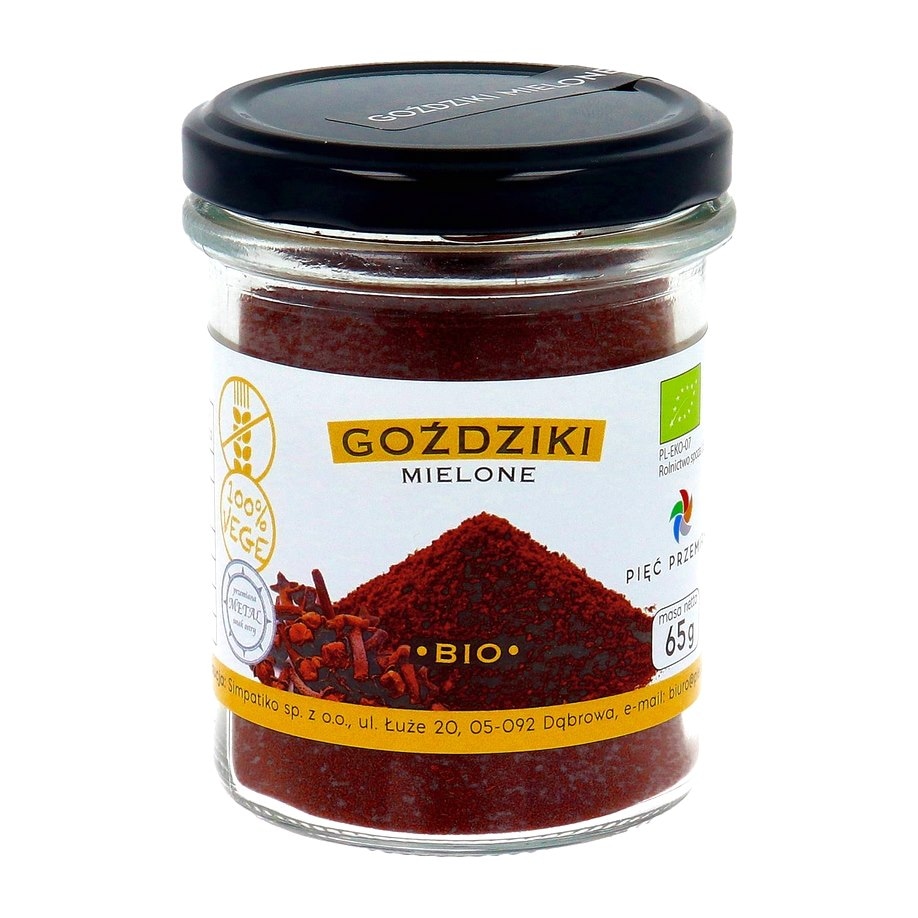 PIĘĆ PRZEMIAN Goździki mielone BIO 65g