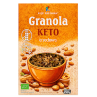 PIĘĆ PRZEMIAN Granola KETO orzechowa bezglutenowa BIO 250g