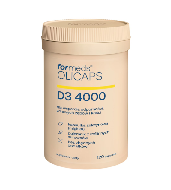 OLICAPS D3 4000 120 kaps. FORMEDS
