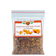 Bursztyn Bałtycki Polski na nalewkę 50g DOBRYNIN