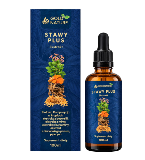 GOLDFARMEX Stawy Plus krople 100ml