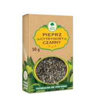 Pieprz cytrynowy czarny 50g DARY NATURY