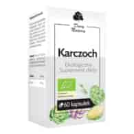 Karczoch 60kaps. Ekologiczny Suplement diety DARY NATURY