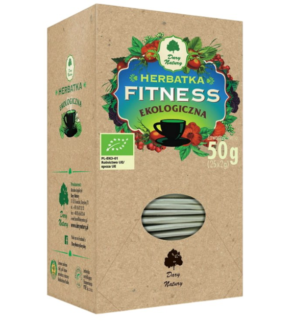 Herbatka Fitness fix BIO 25*2g DARY NATURY