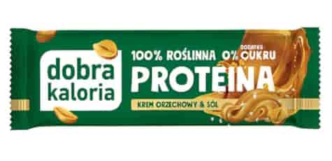 DOBRA KALORIA Baton PROTEINA Krem orzechowy & sól 45g KUBARA