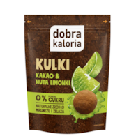 DOBRA KALORIA Kulki Kakao i Nuta limonki 65g KUBARA