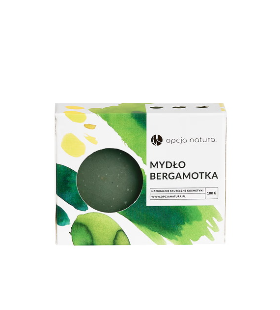 Mydło bergamotka w kostce 100g OPCJA NATURA