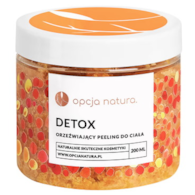 Peeling Detox orzeźwiający do ciała 200ml OPCJA NATURA